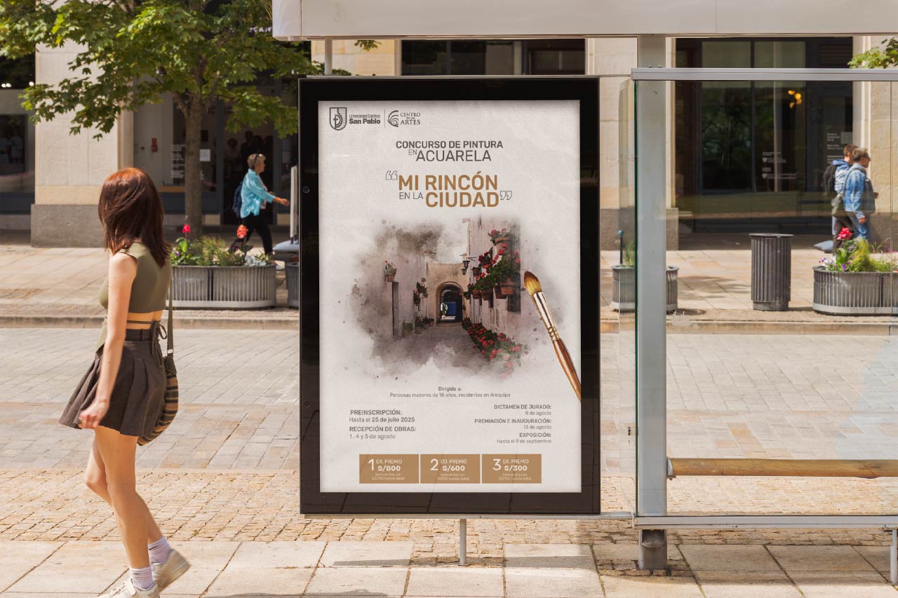 Concurso de pintura en acuarela «Mi rincón en la ciudad»